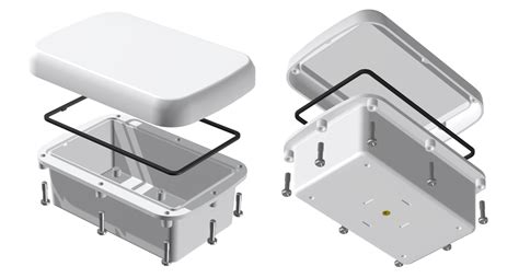 aluminum electric motor enclosure box waterproof terminal|ip68 enclosure.